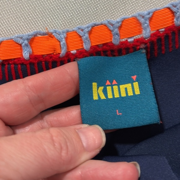 KIINI TASMIN - ONE SHOULDER TOP NAVY SIZE Large NWOT - Picture 7 of 8